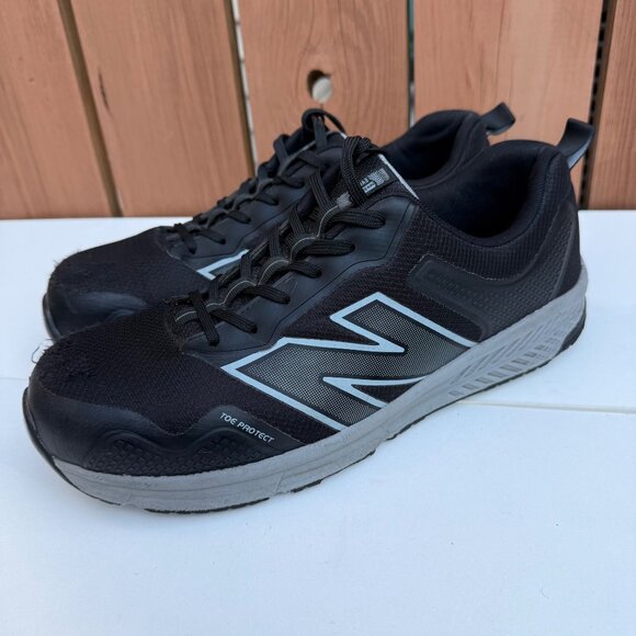 New Balance Mens Evolve At EH Black/Grey Athletic Shoes Size 11.5 - Picture 1 of 8